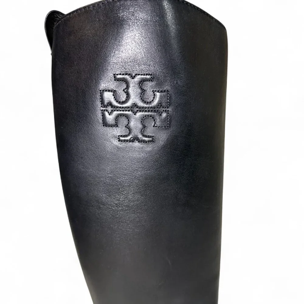 Tory Burch Flat Black Riding Boot Women's 7M NWOT